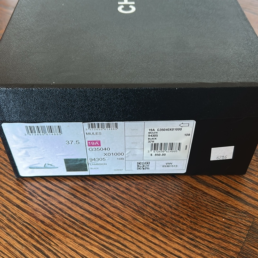 💜Chanel sandal. size 37.5. - Picture 9 of 10
